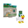 MINECRAFT BEBE ZOMBIE Y JINETE AVICOLA CON MOVIMIENTO