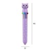 BOLIGRAFO 10 CLR. GATITA MALVA
