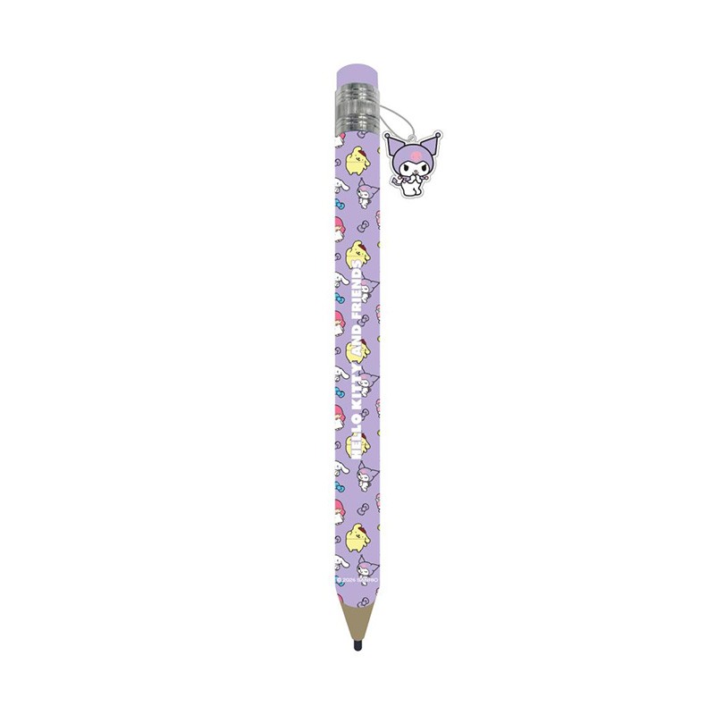 LAPICES GRANDE HELLO KITTY BACK TO SCHOOL MORADO