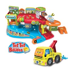 TUT TUT BOLIDOS GARAJE MULTITALLER + COCHE