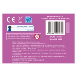 KIDISECRETS LOCKER TAQUILLA SECRETA TINTA INVISIBLE FUCSIA