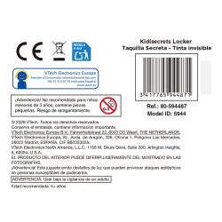 KIDISECRETS LOCKER TAQUILLA SECRETA TINTA INVISIBLE NEGRA