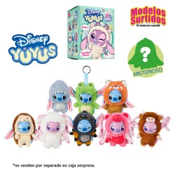 PELUCHE YUYUS STITCH Y ANGEL 12 CM