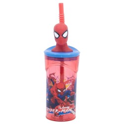 VASO FIGURITA 3D 360 ML SPIDERMAN MOVING