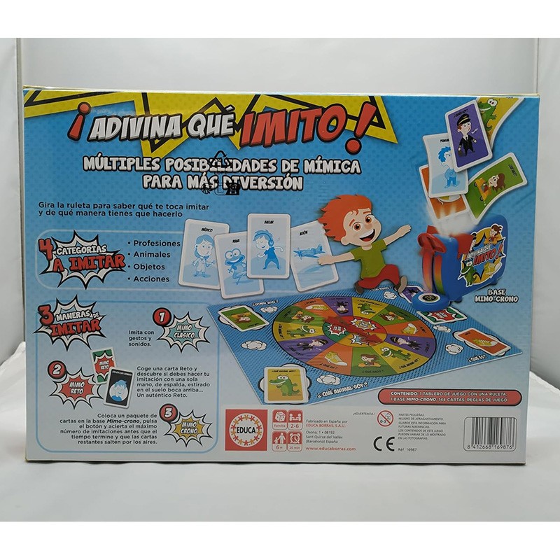 ADIVINA QUE IMITO