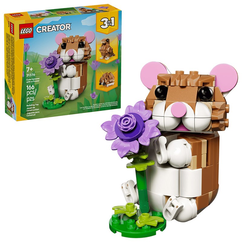 CREATOR LINDO HAMSTER CON FLOR