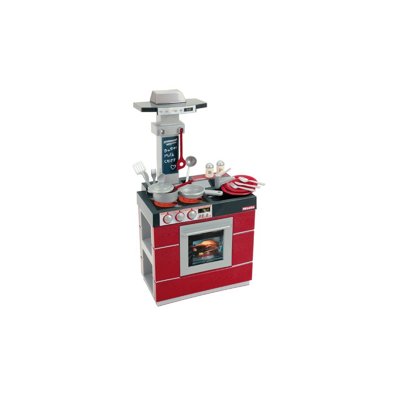 COCINA MIELE COMPACTA ROJO