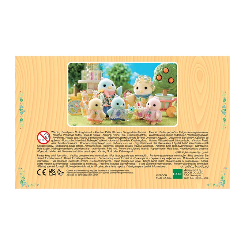 SYLVANIAN FAMILIA PAJARO CITRICO