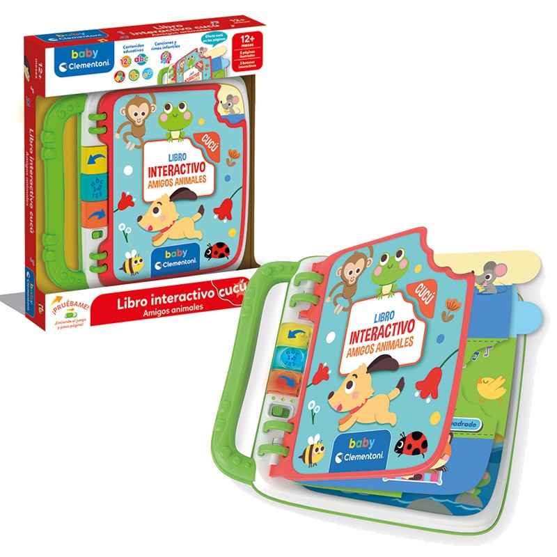 LIBRO INTERACTIVO CUCU AMIGOS ANIMALES